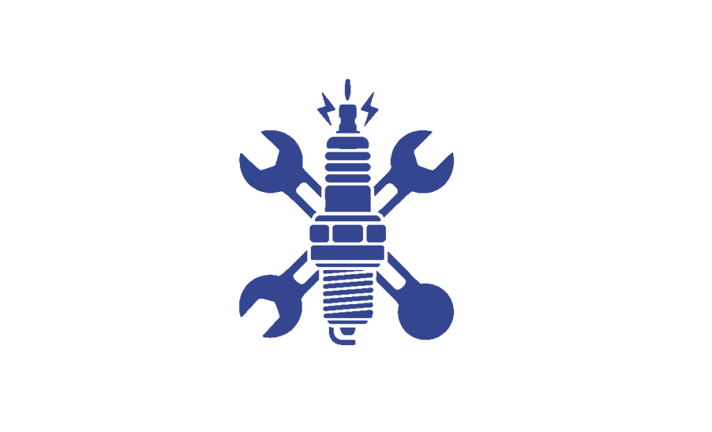 spark tools icon solid blue